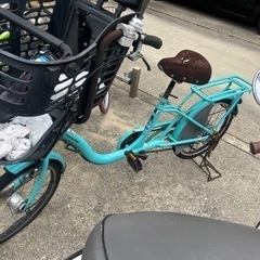 2台SETジャンク品自転車 電動アシスト自転車