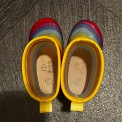 子供用長靴[14センチ]カラフルなレインブーツの画像