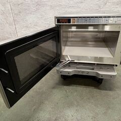 【SANYO】 サンヨー 業務用 電子レンジ EM-1503型 単相200V 店舗厨房機器 動作品 ② Y0396の画像