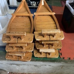 舟盛り用の舟の画像