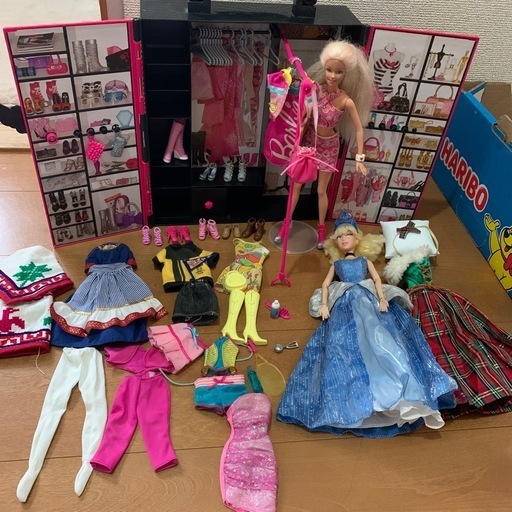 持ち運び可能Barbieセット