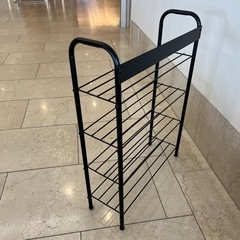 【売約済】ニトリ スチール シューズラック サイズ 幅51.5×奥行16.5×高さ73cmの画像