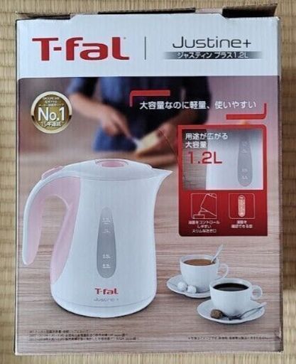 未使用 ティファール 電気ケトル 1.2L