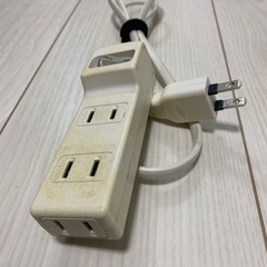 ⭐︎90cmスイッチ付3穴延長コード⭐︎