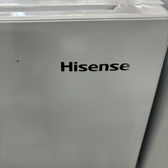 Hisence 2ドア 冷蔵庫の画像