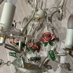 薔薇のシャンデリア　アンティーク　ローズ　の画像