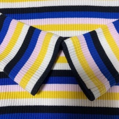 TOMMY カットソー  Sサイズ　ストライプ　長袖の画像