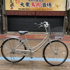 絶対にすぐ売れます】 ブリヂストン 26インチ 5段変速 オートライト