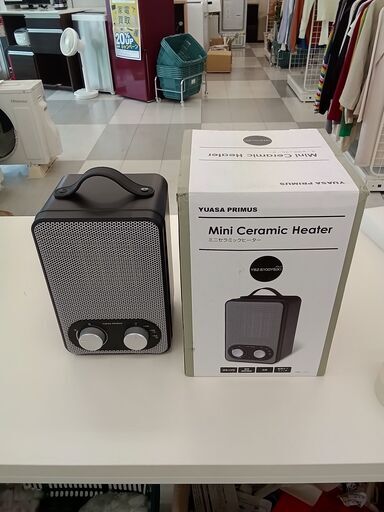 ★ジモティ割あり★ミニセラミックヒーター 動作確認／クリーニング済み TC1919
