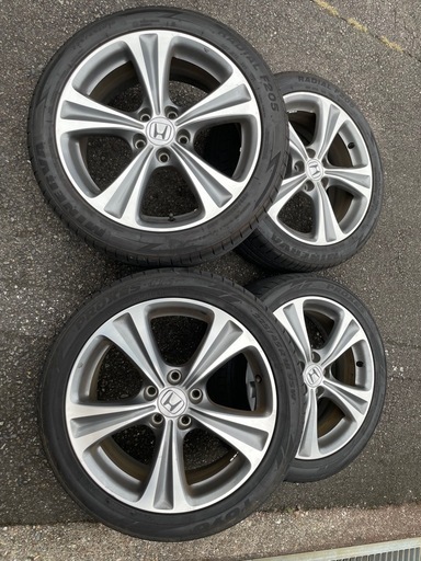 オデッセイ標準アルミ　　225/45/18 4本セット