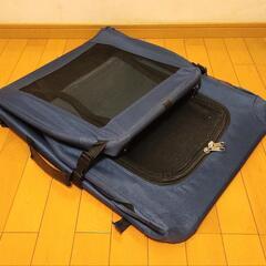 折りたたみ ペットキャリー ソフトクレート メッシュ 窓 中古の画像