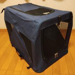 折りたたみ ペットキャリー ソフトクレート メッシュ 窓 中古の画像