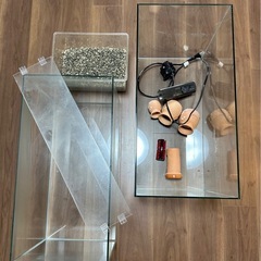 60センチガラス水槽二個まとめ売り
