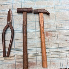 古い大工道具　工具セットの画像