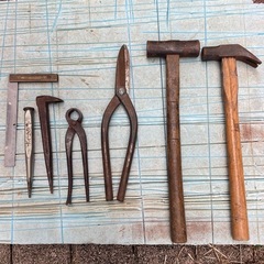 古い大工道具　工具セット