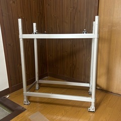 エアコン室外ユニット用据付架台 平地・二段置用
