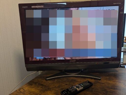 SHARP 32型 2010年製 リモコン付き LC-32DX2