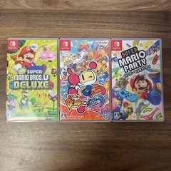 任天堂Switch、コントローラー、ソフトの画像