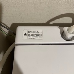 洗濯機　6kg 使用期間1年未満の画像