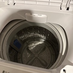 洗濯機　6kg 使用期間1年未満の画像