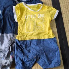 【値下げ】ロンパース80センチの画像