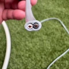 【無料で差し上げます】PF管と電源ケーブルの画像