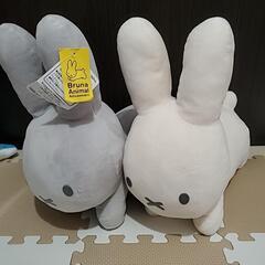 ブルーナぬいぐるみ二体