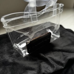クリアバッグ 鞄　ビニールバッグの画像