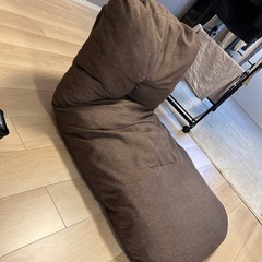 座椅子　茶の画像