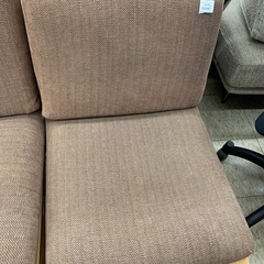 ソファチェア　ブラウン　2点セット　※2400010441141の画像