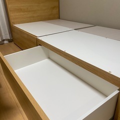 シングルベッド　ニトリの画像