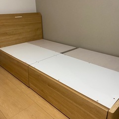 シングルベッド　ニトリの画像