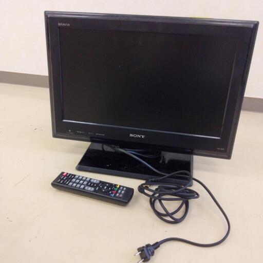 【在庫一掃セール！】SONY BRAVIA KDL-19J5 液晶テレビ 黒 19型 B-CASカード欠品 通電起動まで確認済 リモコン、アンテナ線付 ソニー ブラビア