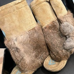 mukluk ♡希少なムートンブーツ♡ラビットファー　マクラク