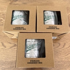 ステンレスカラビナマグ 300ml 3個セット