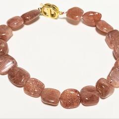 サンストーン　ブレスレット