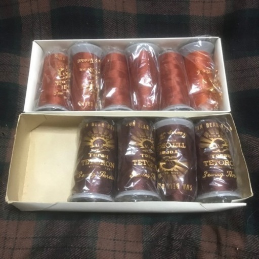 アサヒ熊印 工業用ミシン糸 長期保管品