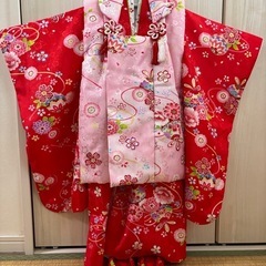 七五三　着物セット　草履足袋　小物　3歳用