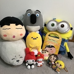 ぬいぐるみ&シールセット　【お値引き致しました】