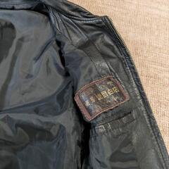 昭和　革ジャン　メンズの画像