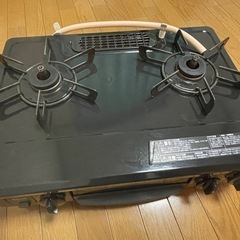 リンナイ　ガスコンロ　都市ガス用　ホース付きの画像