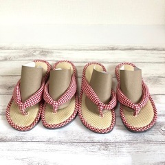 レトロ 洗えるスリッパ2セット  室内用 レディース お揃い メ...