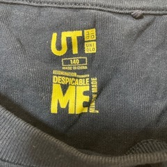 Tシャツ　ミニオンズ　140 ユニクロ　こども服の画像