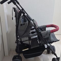 キンダーワゴン2人乗りベビーカー