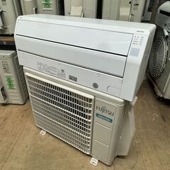 K05675　中古エアコン 富士通 2021年製 主に6畳用 冷房能力 2.2KW / 暖房能力 2.5KW