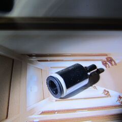【マイクロカプラ】エアー・潤滑配管用　ホースΦ６×１／８　オスメス１セット　未使用品の画像