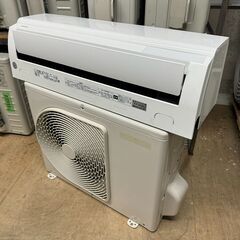 K05677　中古エアコン 東芝 2020年製 主に6畳用 冷房能力 2.2KW / 暖房能力 2.2KW