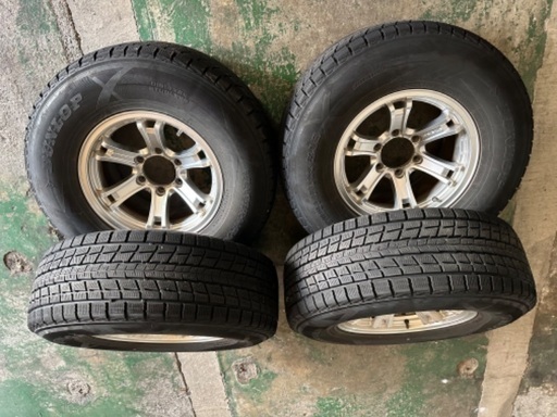 最終値下げ！プラド装着、スタッドレス275-70-16 