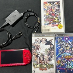  PSP 本体 + ゲーム3本セット