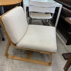 ソファチェア　ベージュ　※2400010441158の画像